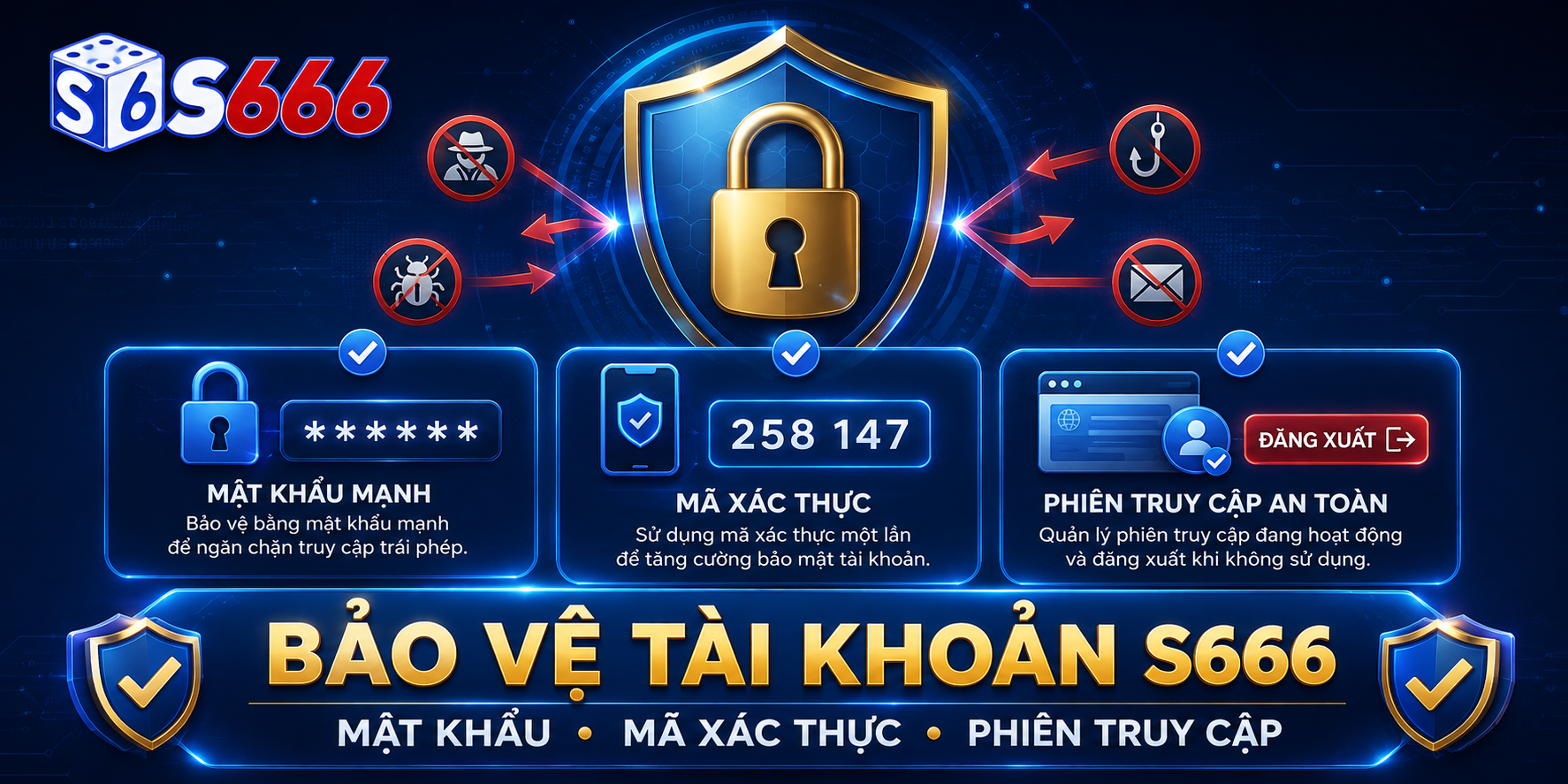 Đăng nhập S666 cần được thực hiện trên đúng website và bằng thiết bị mà người dùng tin cậy.